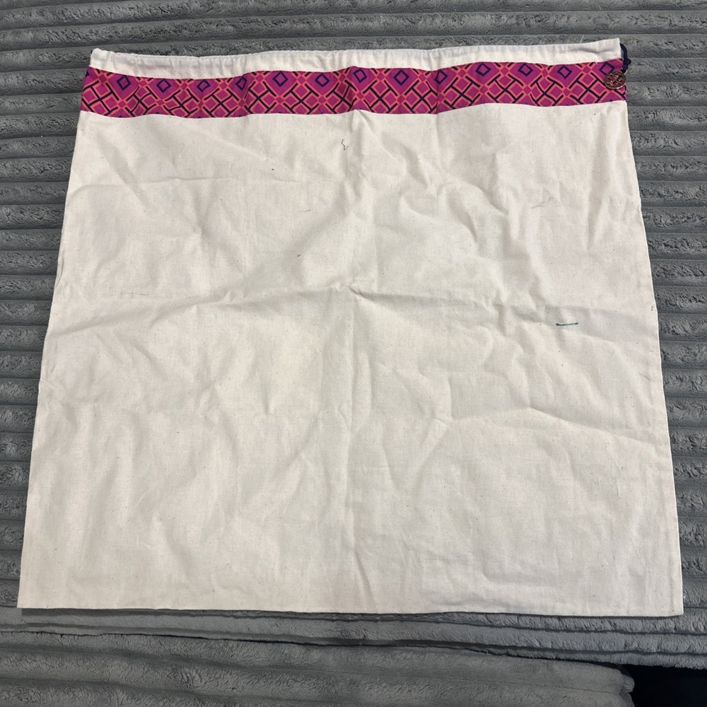 Tory Burch Drawstring Dust Bag 14"x 15"For Shoes Bag Purse Storage Charm